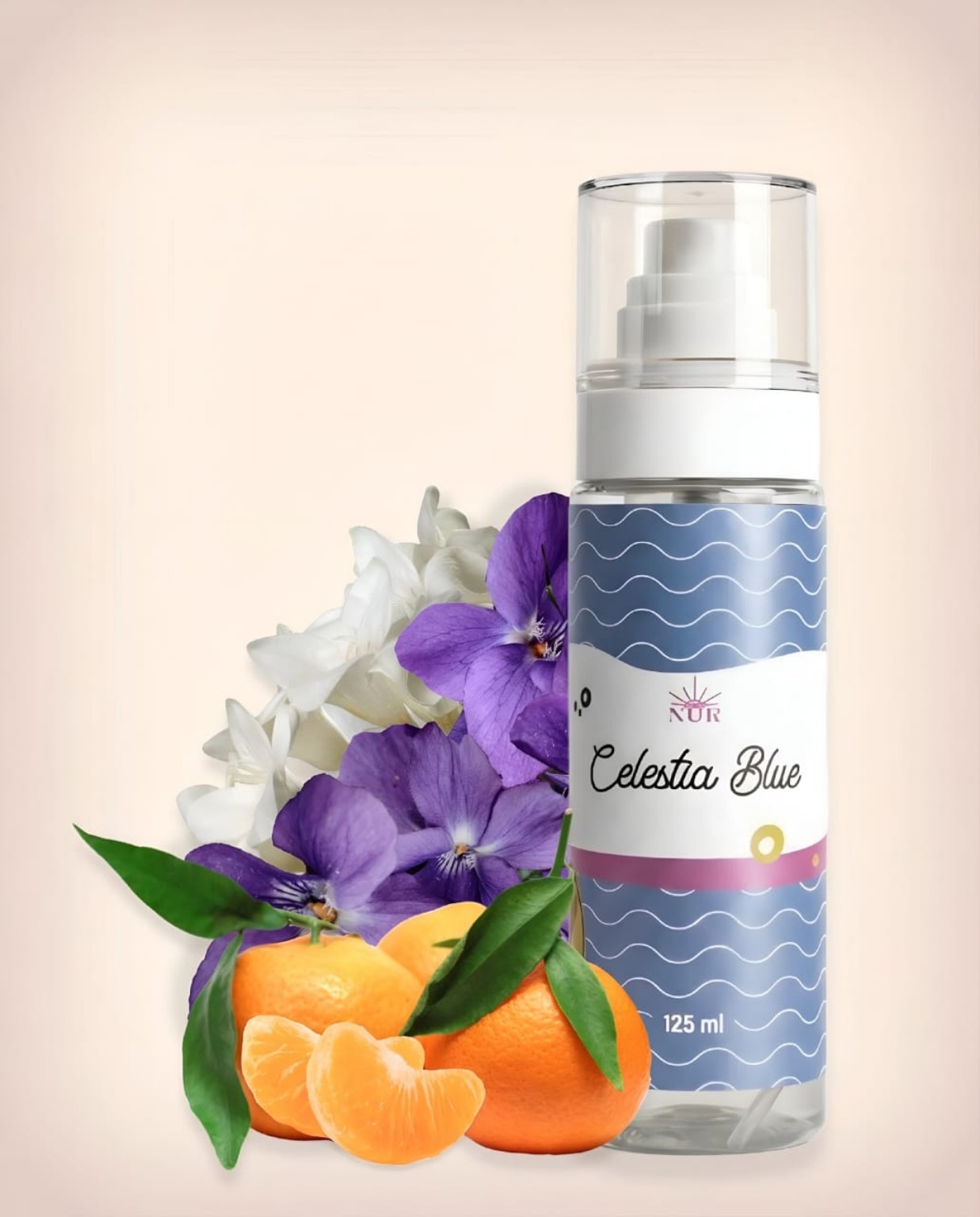 Celestia Blue body splash